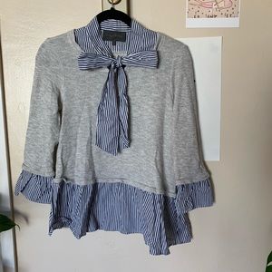 anthro blouse NWT